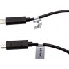 Kábel microUSB B(M) - microUSB B(M), 0,3 m, OTG na prepojenie dvoch chytrých telefónov