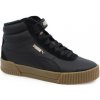 Puma Carina Mid Wtr dámská zimní obuv černá zlatá khaki