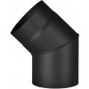 SLOVAKIA TREND 221817 Koleno dymové 45° 180/2 mm čierne VAPK