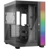 be quiet! Light Base 600 DX čierna / ATX / 2x USB-A 3.1 / 1x USB-C 3.1 / bez zdroja / priehľadná bočnica (BGW65)