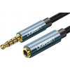 Ugreen AV118, adaptér predlžovací kábel, AUX mini jack 3.5mm, 2m, modré