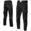 Pracovné nohavice dlhé ART.MAS Jeans Stretch čierne veľ. S