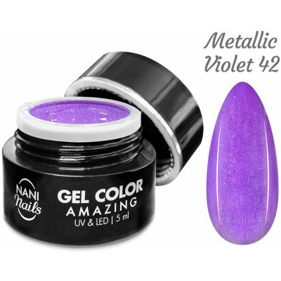 NANI UV gél Amazing Line 5 ml - Metallic Violet