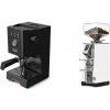 Gaggia Classic UP, black + Eureka Mignon Libra, CR white