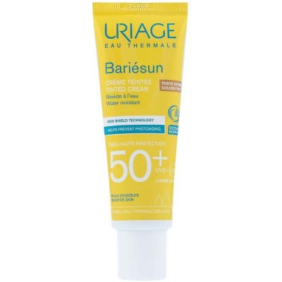 Uriage Bariésun Tinted Cream SPF 50 - Ochranný tónovací krém na tvár 50 ml - Golden Tint