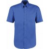 KUSTOM KIT KK 109 / Pánska košeľa Oxford s krátkym rukávom - royal XXXL