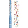 Vystřelovací konfety barevný mix 80 cm