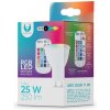 LED žiarovka Forever GU10 RGB 5W s diaľkovým ovládaním biela RTV003567