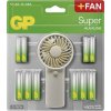 B0161M GP alkalická batéria SUPER AA 12 + AAA 12 + Fan BL