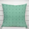 Biante Dekoračná obliečka na vankúš PM-023 Štvorčeky na svetlo zelenom 50 x 50 cm