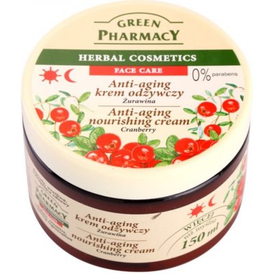 Green Pharmacy Face Care Cranberry výživný krém proti starnutiu pleti 150 ml