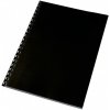 Kartónové obálky na krúžkovú väzbu GBC HighGloss A4 čierne