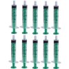 3-dielna injekčná striekačka 2 ml Syringe 100 ks