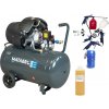 AKCIOVÝ SET SETMB-K108, Olejový kompresor 100 l, 230 V s oddeľovačom a príslušenstvom | 3 500 W | Matabro