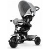 Detská Trojkolka Qplay Cosy 4V1, sivá Milly Mally
