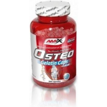 Amix Osteo Gelatine + MSM 200 kapsúl