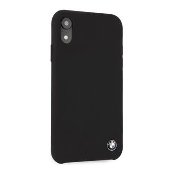 Púzdro BMW Silicone Hard Case iPhone XR čierne