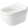 Závesné WC DURAVIT Starck 3 biela 22250900001