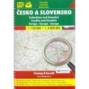 Česko a Slovensko 1:150 000 1:4 000 000 freytag a berndt