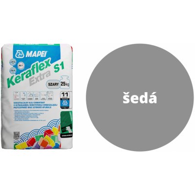 MAPEI Keraflex Extra S1 flexibilné lepidlo 25 kg Sivé od 19,33 € -  Heureka.sk