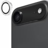 ENKAY sklo s trblietavým rámčekom na ochranu šošovky zadného fotoaparátu pre iPhone Air - strieborné - možnosť vrátiť tovar ZADARMO do 30tich dní
