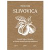30 ks Etiketa nálepka slivovica