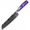 IZMAEL Kuchynský nôž Blade Kiritsuke/Fialová 18 cm