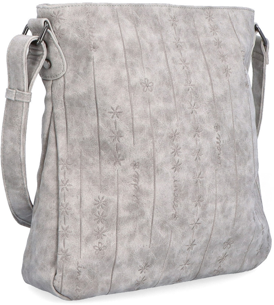 Indee kabelka crossbody sivá 6301 S