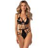 Obsessive Keira Lise Teddy Black L/XL