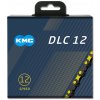 Reťaz KMC DLC 12 Black/Yellow, 12 Speed