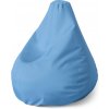 Sablio Sedací vak Pear Modrá 3 - 140 x 100 x 25 cm