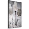 Vertikálny foto obraz na plátne Kovové príbory 50x100 cm