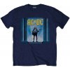 AC/DC Tričko Who Man Who Unisex Navy Blue XL
