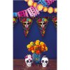 Vlajočková girlanda na Halloween - Day of the dead 300 cm
