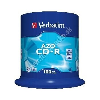 Verbatim CD-R 700MB 52x, 100ks