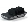 Satechi Dock 5 Multi device charging station (2× USB-C PD 20 W, 2× USB-A 12 W, Wireless) – Space Grey ST-WCS5PM-EU