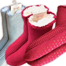 Trendy Socks HOME BOOTS domáce teplé protišmykové papuče