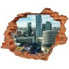 Diera 3D fototapeta nástenná Varšava poľsko 90x70 cm
