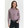 KOŠEĽA GANT REG CLASSIC POPLIN STRIPED SHIRT PLUM WINE