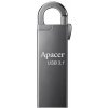 Apacer USB flash disk, USB 3.0, 32GB, AH15A, strieborný, AP32GAH15AA-1, USB A, s karabínkou