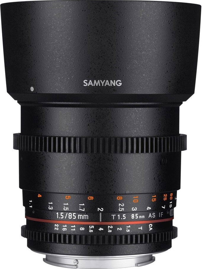 Samyang 85mm T1.5 VDSLR II Sony