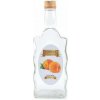 Kinekus Sklenená fľaša, 500 ml, hranatá, MARHUĽOVICA, s uzáverom na závit, kláštorná