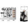 Rocket Espresso Appartamento, copper + Eureka Mignon Perfetto, NX black