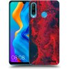Picasee silikónový prehľadný obal pre Huawei P30 Lite - Organic red