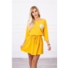 Šaty pre dámy 9004 - horčicové Uni
