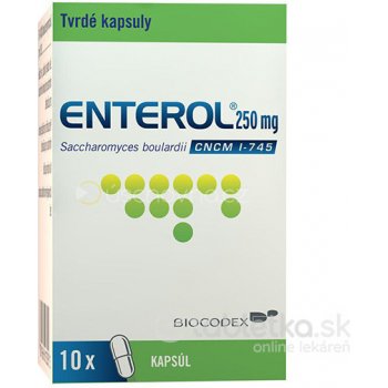 Enterol 250 mg kapsuly cps.dur.10 x 250 mg