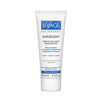 Uriage Bariéderm Reconstructive Barrier Cream regeneračný a ochranný krém 75 ml