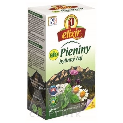AGROKARPATY BIO Pieniny bylinný čaj, čistý prírodný produkt 20x1,5 g (30 g)