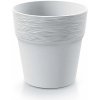 Prosperplast FURU Kvetináč 17,5cm, bielý DFA175