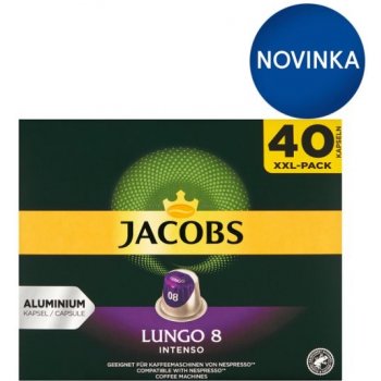 Jacobs Lungo intenzita 8 40 ks kapsúl na Nespresso